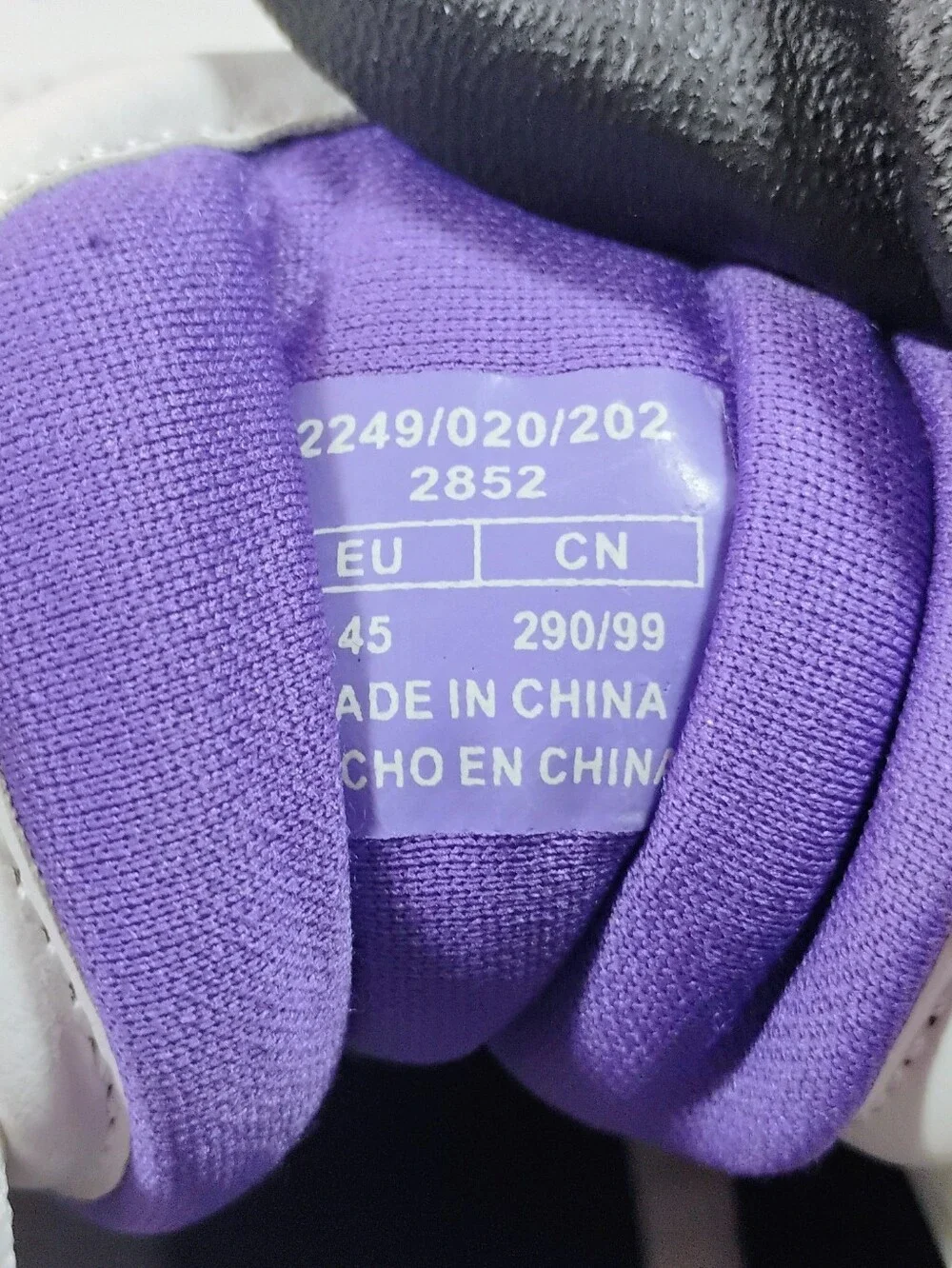 ​ZARA Men’s White & Purple Retro Court Sneakers EU 45 / USA 11.5 Needs Cleaning